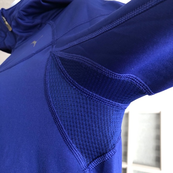 Puma Hooded Quarter Zip Fitness Hoodie - Picture 6 of 9